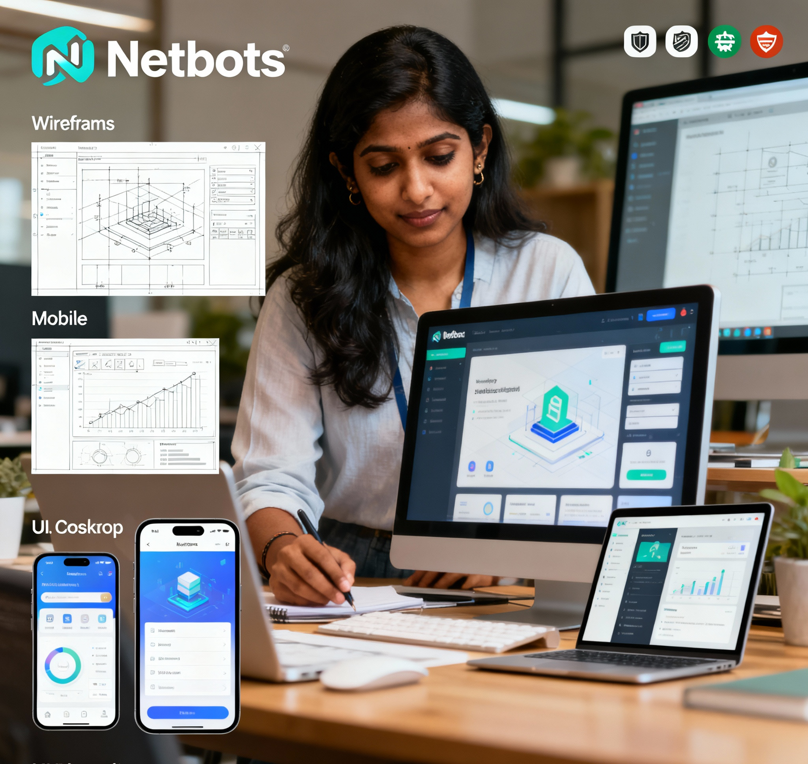 Web development by NetBots Technologies
